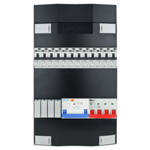 Groepenkast 3f + 12 groepen + fornuis krachtgroep